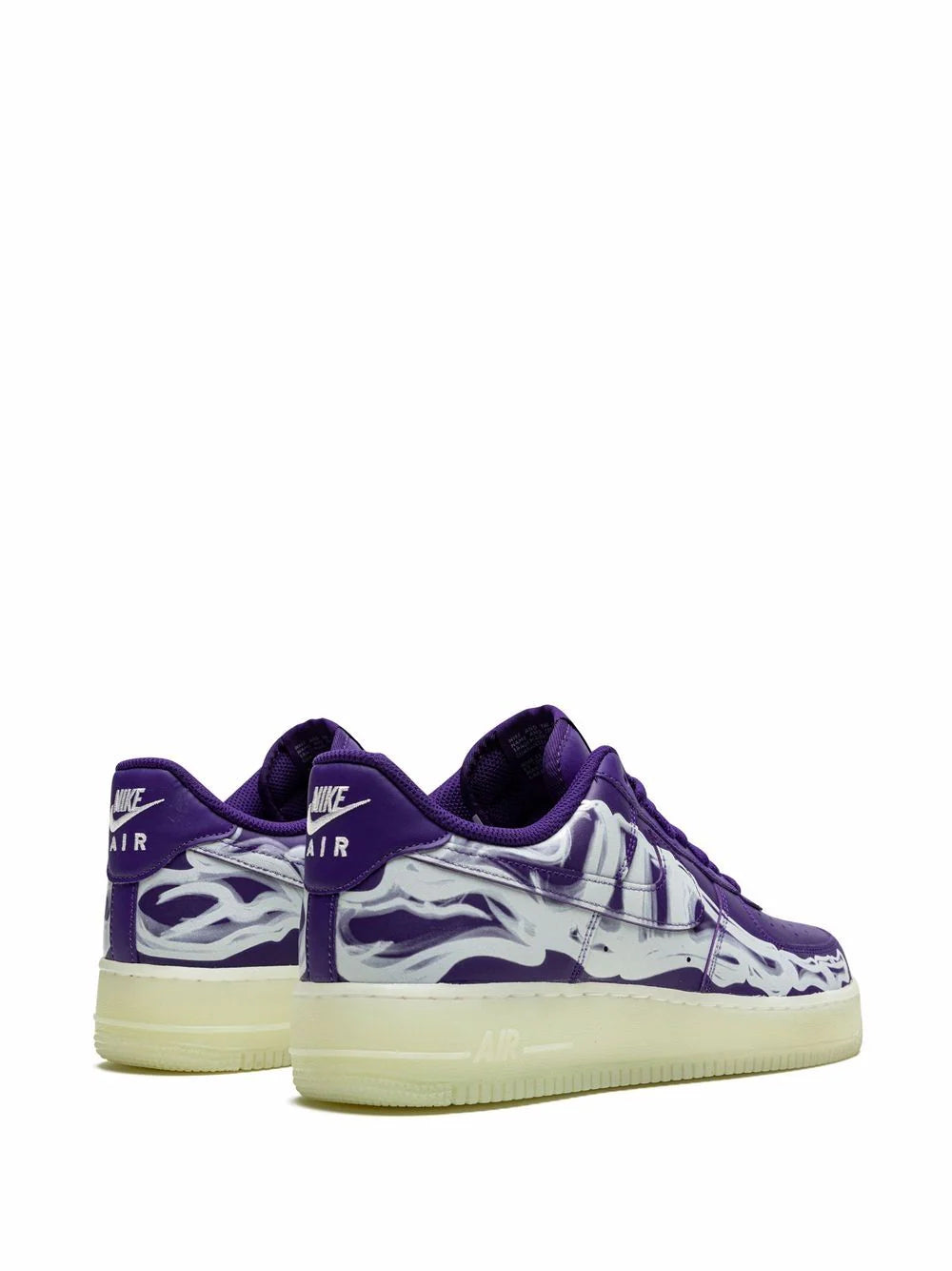 Nike Air Force 1 Low '07 QS "Purple Skeleton Halloween"