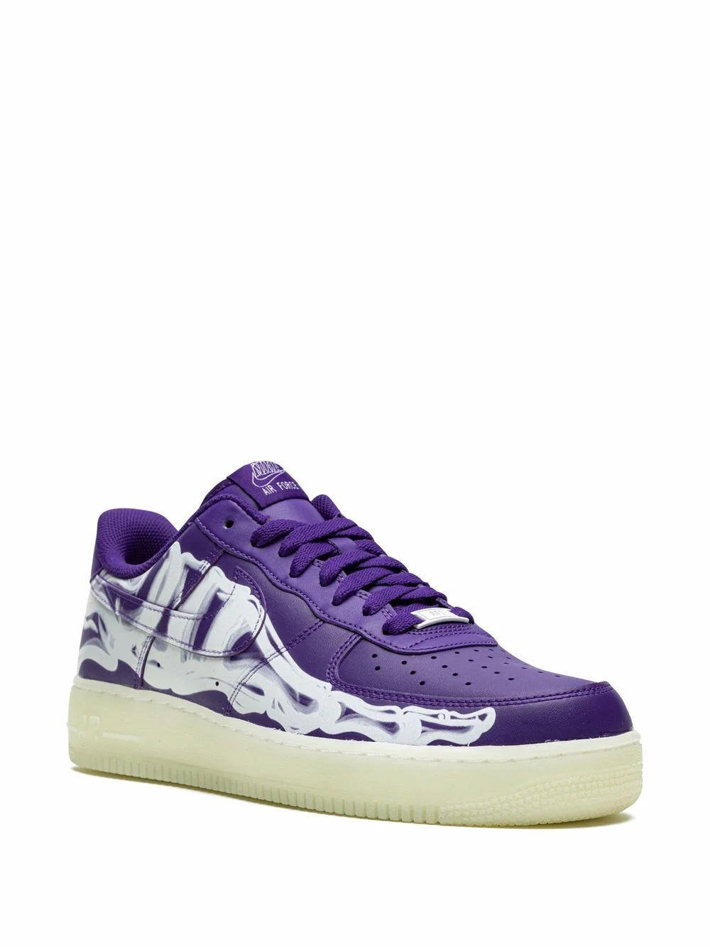 Nike Air Force 1 Low '07 QS "Purple Skeleton Halloween"